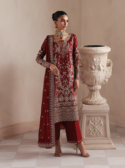 Gulaal Embroidered Sequined Chiffon Suit Seryne