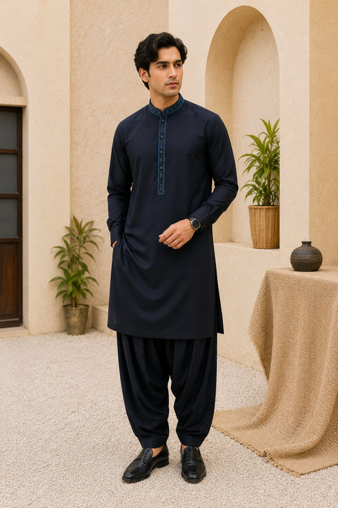 Mens 2PC Wash & Wear Shalwar Kameez ST-05