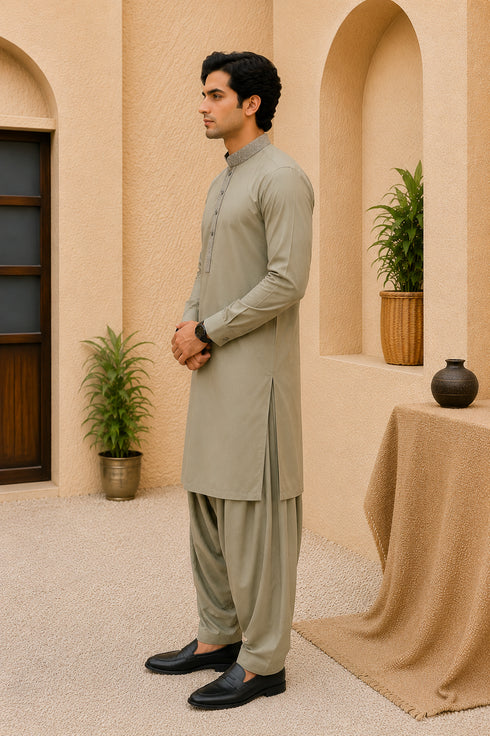 Mens 2PC Wash & Wear Shalwar Kameez ST-06
