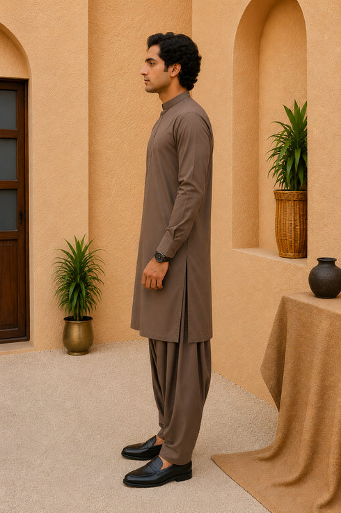 Mens 2PC Wash & Wear Shalwar Kameez ST-08