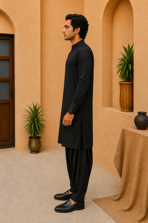 Mens 2PC Wash & Wear Shalwar Kameez ST-09