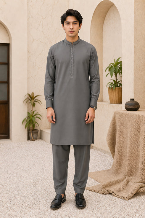 Mens 2PC Wash & Wear Shalwar Kameez ST-04