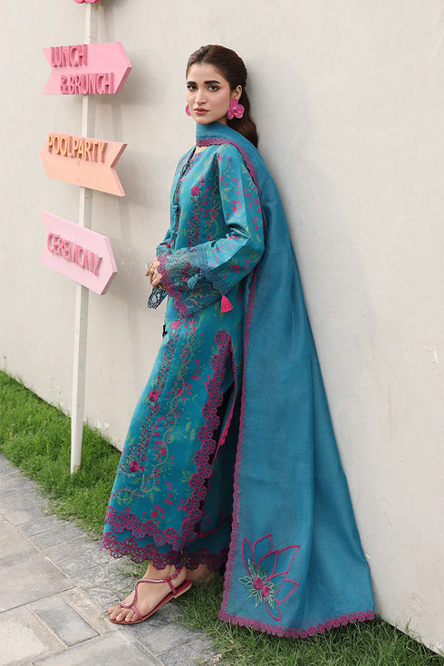 Rang Rasiya Embroidered Lawn suit Tina