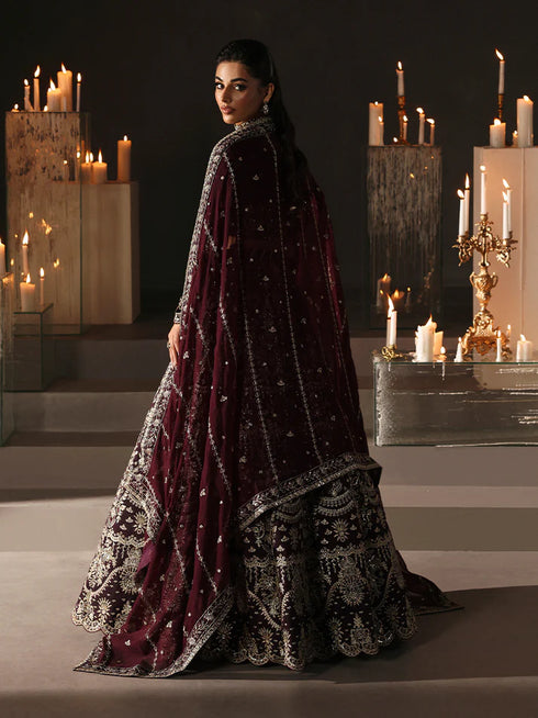 Gulaal Embroidered Velvet Suit CALIRA