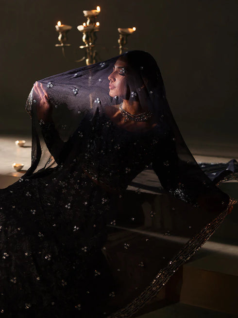 Gulaal Embroidered Velvet Suit ARDORA