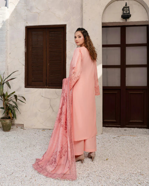 Munira Designer Embroidered Lawn Suit MSL153