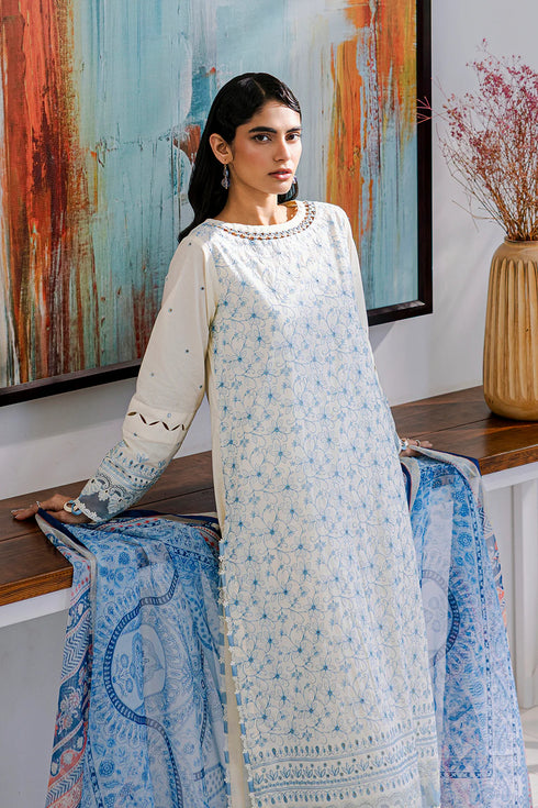 Zellbury Embroidered Lawn Suit ZL-04
