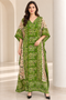 Women’s Plus Size V-Neck Kaftan Dress – Long Maxi Beach Cover-Up with Batwing Sleeves