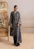 AIK Embroidered Organza Suit- Look Look B2604