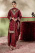 Zarqun Embroidered Raw Silk 3PC Suit 25101A