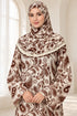Yaqeen Women’s One-Piece Islamic Prayer Dress with Attached Hijab