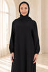 Women’s Plain Abaya – Lightweight Modest Long Dress