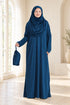 Prien Women’s Muslim Prayer Dress Set with Hijab and Carry Bag