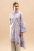 Beechtree Printed Blended Lawn Suit LAVENDER BAY BT-06