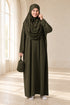 Women’s Islamic Prayer Dress with Hood and Long Sleeves
