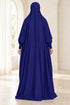 Ravent Women’s One-Piece Muslim Prayer Dress with Hijab