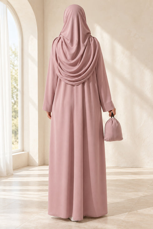 Women’s Islamic Prayer Dress with Hood and Long Sleeves