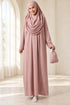 Women’s Islamic Prayer Dress with Hood and Long Sleeves
