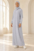 Women’s Plain Abaya – Lightweight Modest Long Dress