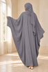 Odizli Women’s Muslim Prayer Dress with Long Batwing Sleeves