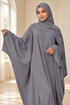 Odizli Women’s Muslim Prayer Dress with Long Batwing Sleeves
