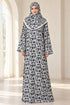 Yaqeen Women’s One-Piece Islamic Prayer Dress with Attached Hijab