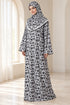 Yaqeen Women’s One-Piece Islamic Prayer Dress with Attached Hijab