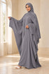 Odizli Women’s Muslim Prayer Dress with Long Batwing Sleeves