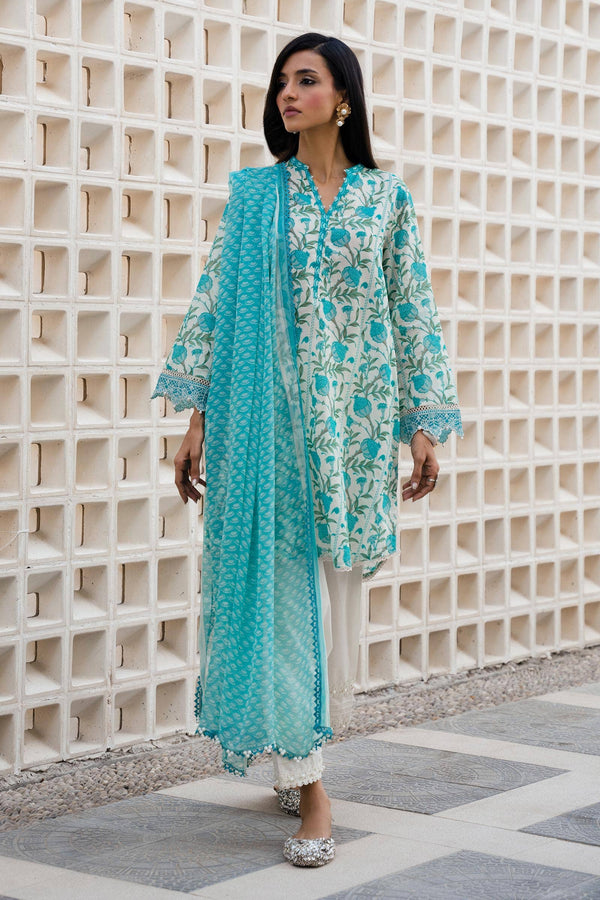 Sana Safinaz Digital Printed Lawn 2 Piece suit H241-002A-2BI