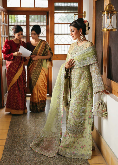 Kanwal Malik Embroidered Organza Suit Pakiza