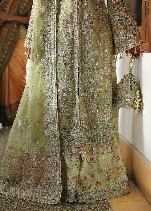 Kanwal Malik Embroidered Organza Suit Pakiza