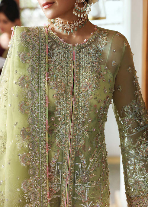 Kanwal Malik Embroidered Organza Suit Pakiza
