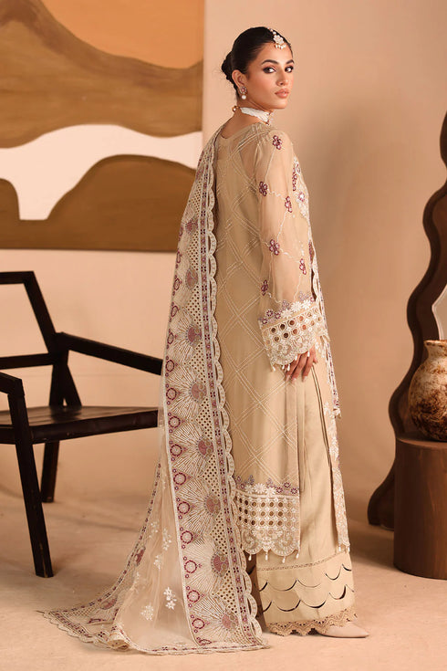 Ramsha Embroidered Chiffon Suit K-303