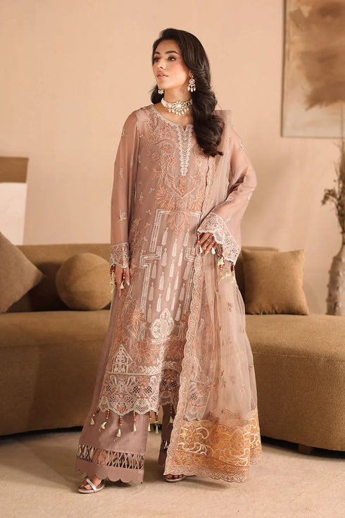 Ramsha Embroidered Chiffon Suit K-308