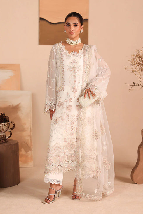 Ramsha Embroidered Chiffon Suit K-305