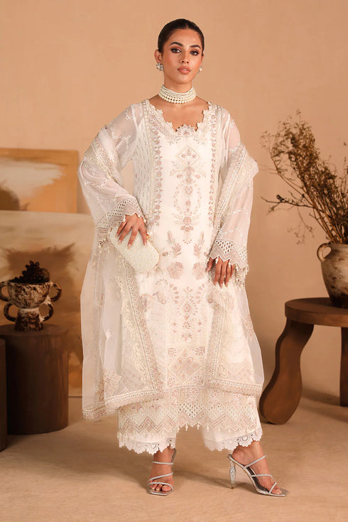 Ramsha Embroidered Chiffon Suit K-305