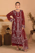Ramsha Embroidered Chiffon Suit K-306