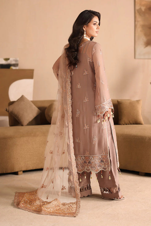 Ramsha Embroidered Chiffon Suit K-308