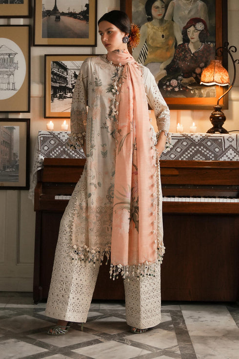 Sana Safinaz Embroidered Lawn Suit L251-003A-3DI