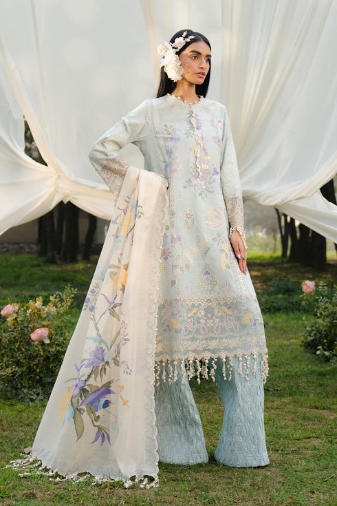 Sana Safinaz Embroidered Lawn Suit L251-003B-3DI
