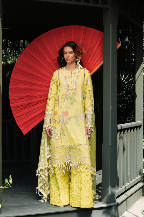 Sana Safinaz Embroidered Lawn Suit L251-005B-3CT