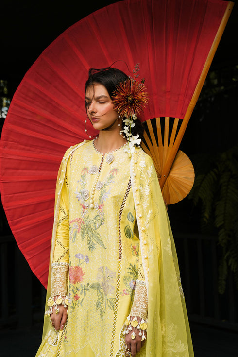Sana Safinaz Embroidered Lawn Suit L251-005B-3CT
