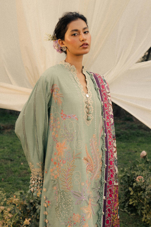 Sana Safinaz Embroidered Lawn Suit L251-007B-3CT