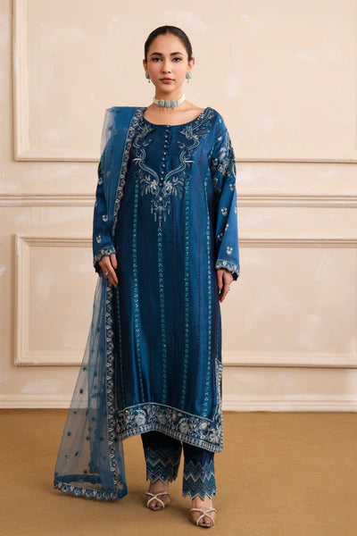 Maryum N Maria Embroidered Silk Organza Suit MW40038