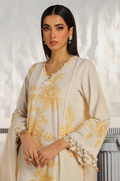 Sana Safinaz Lawn 3 piece Suit M242-011B-CT