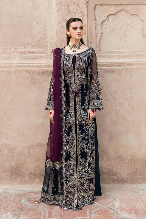 Ramsha Embroidered Organza Suit SF-09-NEEL