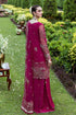 Ramsha Embroidered Organza Suit SF-03- MAHER
