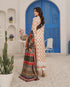 Munira Designer Embroidered Dhanak 3 Piece Suit MSL124