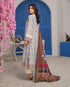 Munira Designer Embroidered Dhanak 3 Piece Suit MSL120