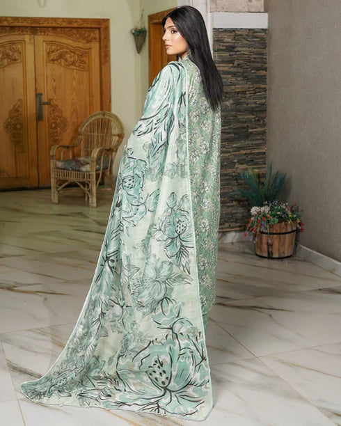 Munira Embroidered Lawn 3 Piece Suit MSL132
